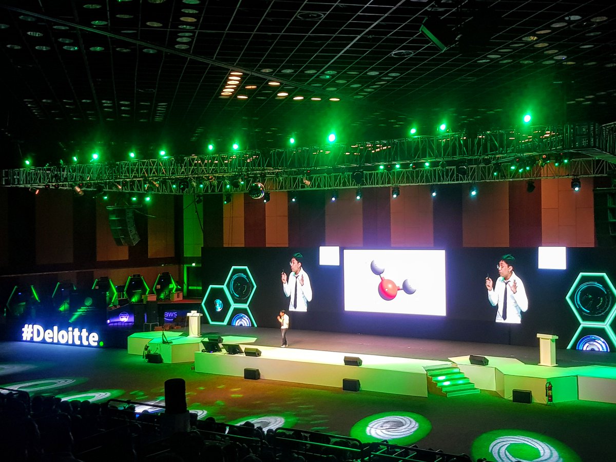shubham_neo's tweet photo. Intelligence Amplified with AI - @Deloitte Analytics Summit 2019! 😎
The prodigy15-year-old AI expert, @TajyMany takes a dig at #AI and #ML in everyday life and makes us rethink of our acts when we were 5-years-old :P !
#AnalyticsSummit2019 @DeloitteIndia https://t.co/UY1MIYSma4