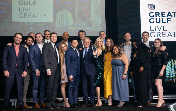 HOMESMagazineON's tweet photo. Great Gulf, Tridel, Aoyuan International and Lanterra Developments were among the big winners at the 39th Annual BILD Awards last week. Who e... https://t.co/dQ1rFOR6n7 @greatgulf @tridel @bildgta @m2mcondos @LanterraDev @Empire_Living #gta #homebuilders #homebuildingexcellence https://t.co/2tfMA8sdrd