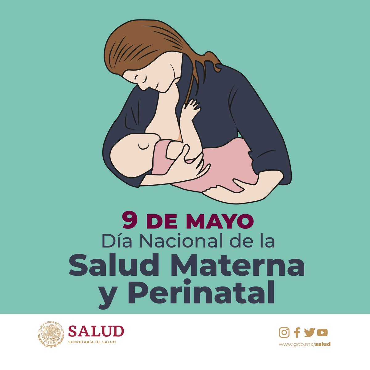 Hoy es el Día Nacional de la Salud Materna y Perinatal. #PorUnaMaternidadSana