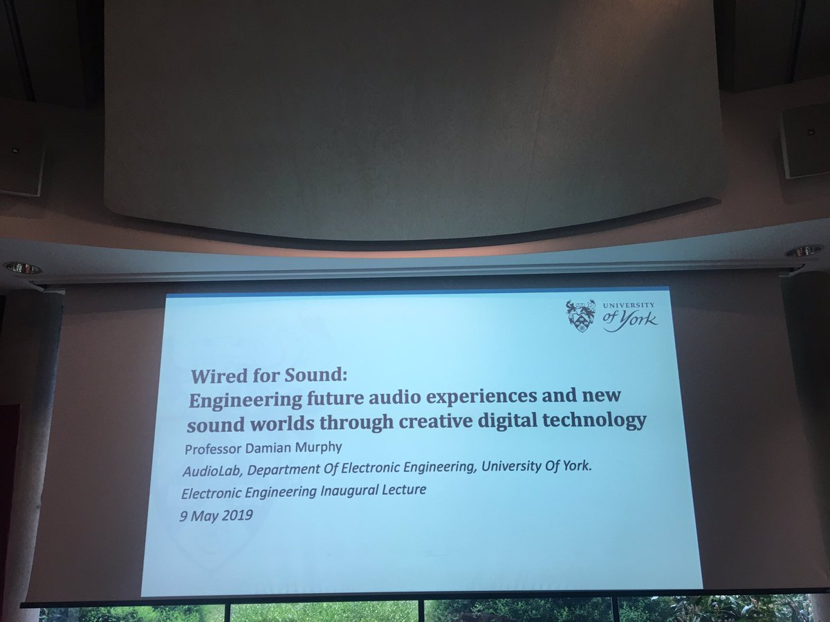 SoundLabArtist's tweet photo. All set! @UoYElecEng @UniOfYork @AudioLabYork From Cliff Richard to Stonehenge and an awful lot in between... An awful lot #TooManySlides π§πΈπ https://t.co/Fp0NBd7fUh