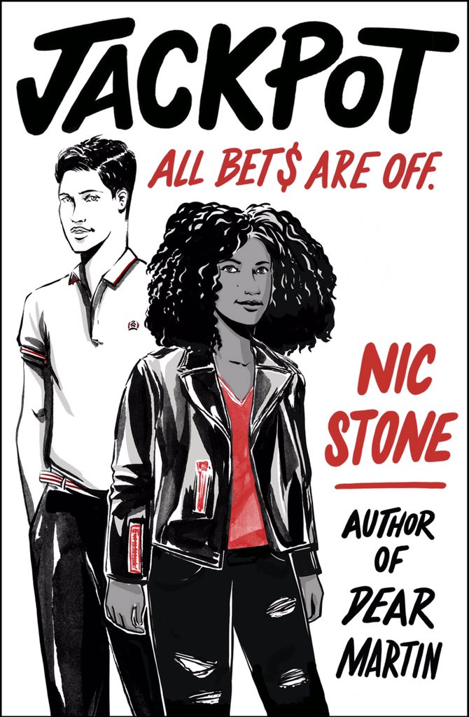 ***COVER REVEAL*** for the final Project LIT 2019-2020 selection: JACKPOT by Nic Stone! Click the link for more info! bit.ly/2GS6NbE