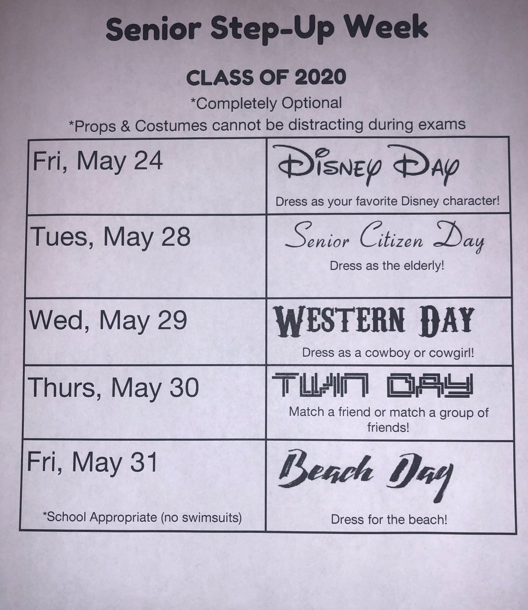 Rossford Class of 2020 tweet media