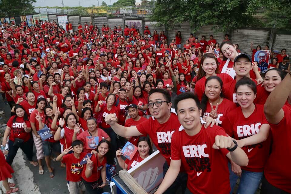 ChiquiCarreon_'s tweet photo. βοΈ #RedMarch at Barangay Ugong π― All for Congressman Eric Martinez β€οΈ
PULA! PULA! PULA!
#CheckSaSerbisyo
#CongEricNeverStops https://t.co/y0jSHWGXXL