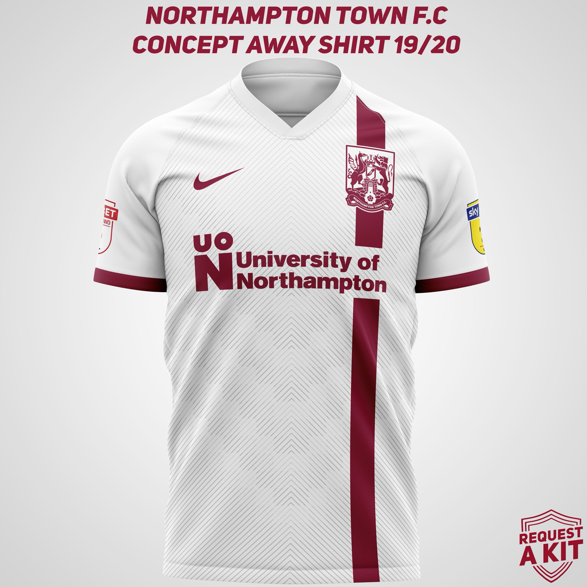 northampton fc jersey