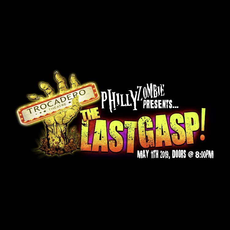 This Saturday ⚠️ Philly Zombie Presents THE LAST GASP: A Zombie Dance Party! 🧟‍♀️🧟‍♂️ Doors at 8pm. Tickets available on our website or at the door! 21+