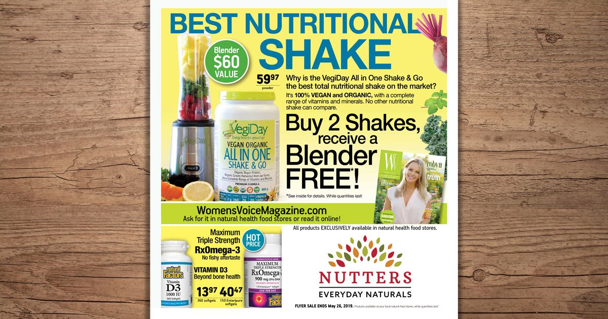 This month, we’re featuring the Natural Factors Flyer. Take a look inside to see the latest offers. bit.ly/2SyoK2w