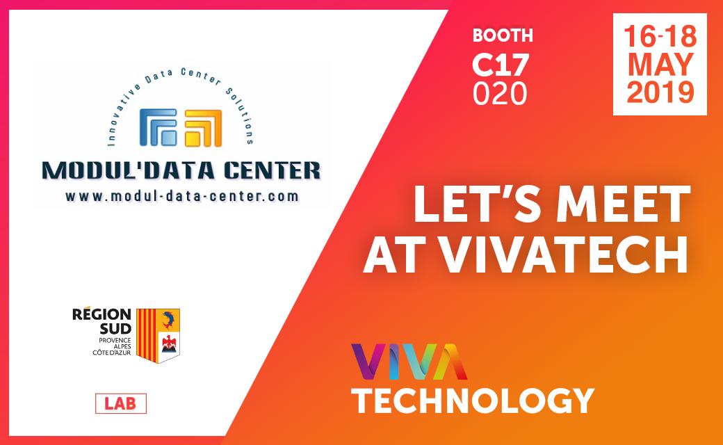 ModulDataCenter's tweet image. Retrouvez-nous, la semaine prochaine, au salon VIVA TECHNOLOGY :