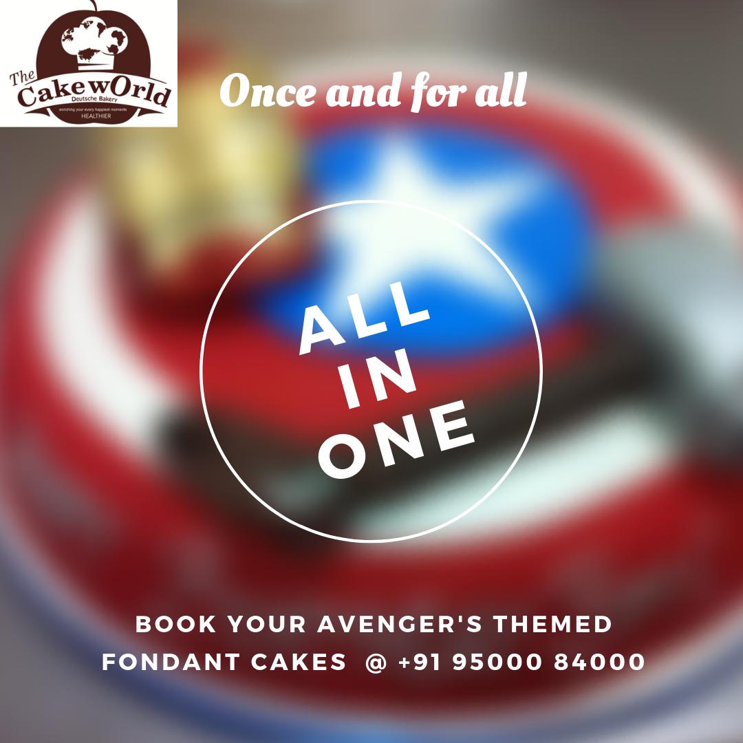 TheCakeWorld1's tweet photo. "STILL BELIEVE IN HEROES"

Get your Avengers Themed Fondant cakes @TheCakeWorld1  #AvengersEndgame https://t.co/yXHypJPtKb