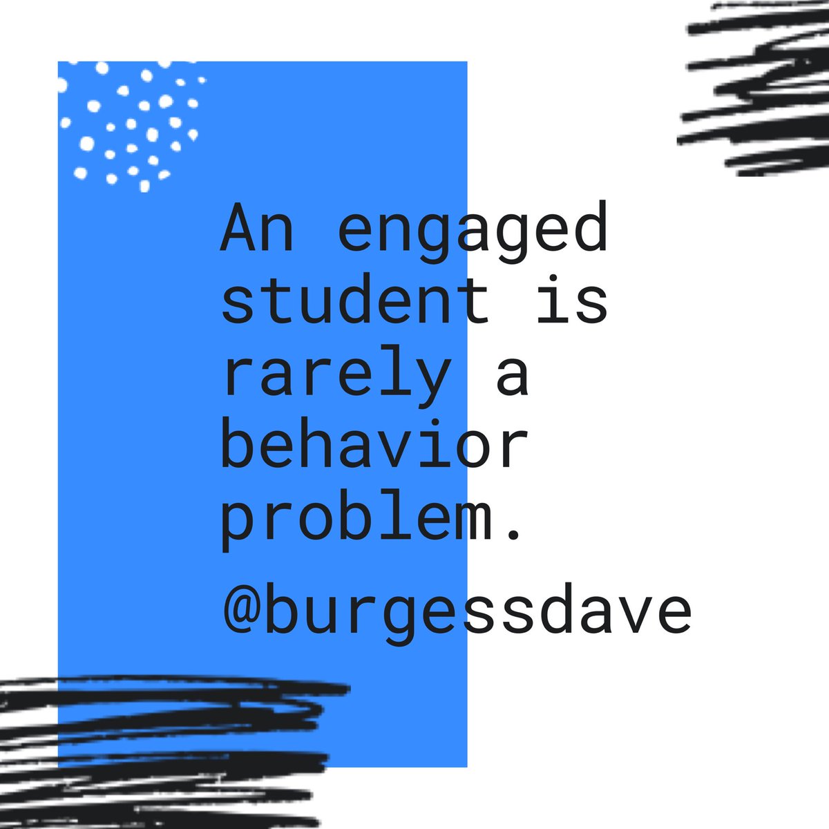 #WB4K #WestCarthageES #TLAP <a href="/burgessdave/">Dave Burgess</a>
