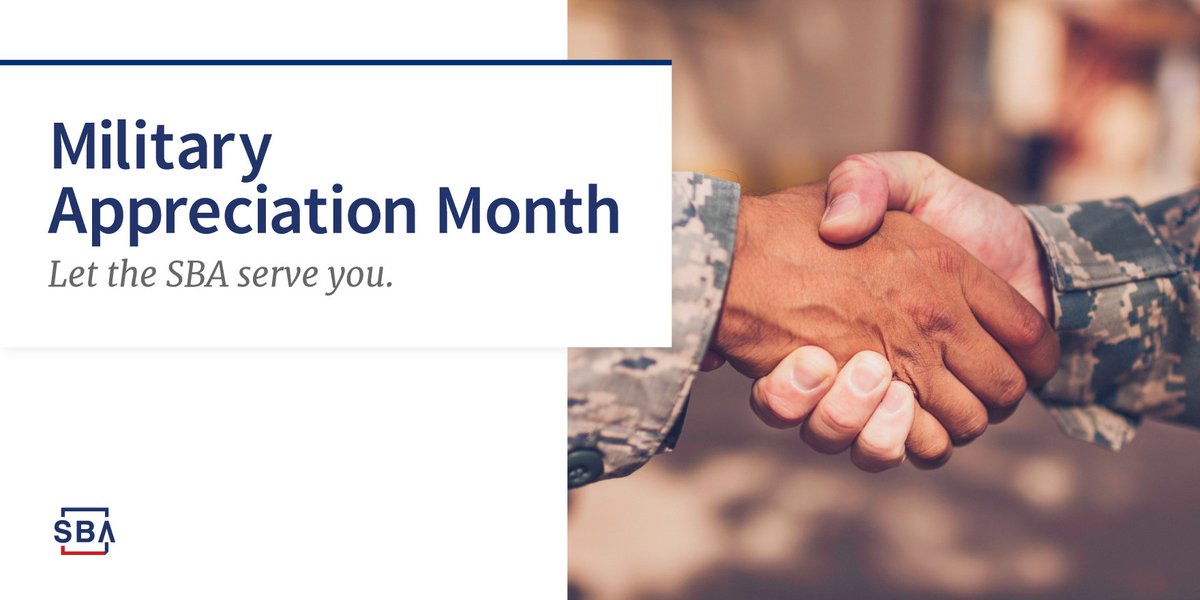 SBA_Wichita's tweet photo. Learn more about the SBA's @Boots2Business program, which provides entrepreneurial education and #business ownership training to transitioning service members (incl. National Guard and Reserve) &amp; their spouses here in #Kansas → ttp://ow.ly/IclN30osG88  #MilitaryAppreciationMonth https://t.co/M4yxQbolPW