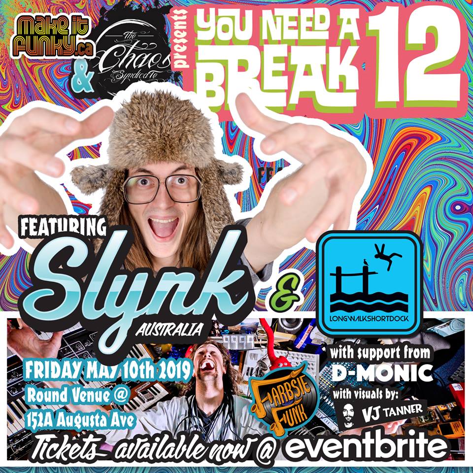 djdmonic's tweet photo. I'm back behind the decks at the Make it Funky party on Friday Night (May 10th) at @ROUNDvenue supporting SLYNK (@evanslynk) and Longwalkshortdock (@LWSD9999)! Get your tickets ASAP at https://t.co/YmCOnOIxAi #toronto #torontoevents #torontoparties #torontobreaks https://t.co/cV0X4pNcrv