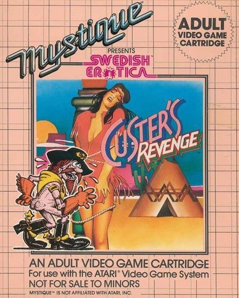 BigPigeonPod's tweet photo. On this week's episode of the podcast, we play and discus possibly the most offensive video game ever, Custer's Revenge. Has anyone else played this pixelated nightmare? 

https://t.co/GtoJwAr6nc

#PodernFamily #videogames #podcast #badgame #podcadthq #podbean #podgenie https://t.co/yoThD3D9Ae
