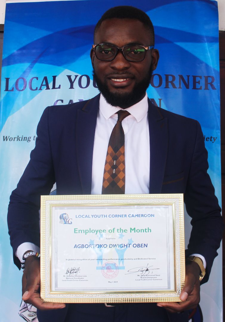 loyocameroon's tweet photo. Meet our 2018 Employees of the Month
@VanessaNaah, Logistic Officer
@agbortokodwight Finance Officer
On May 1st we acknowledged the dedication of our staff 4 their contribution in achieving our goals. We also honoured outstanding employees 4 their brilliant performance last year. https://t.co/6VkR1uJTzf
