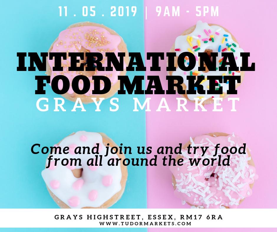 We have an International Food Market happening this weekend at Grays Market. Why don't you pop down between am and 5pm and grab yourself some great food.