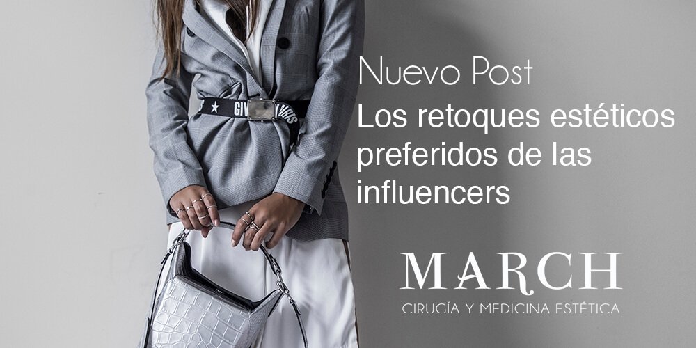 ClinicaMarch's tweet photo. Acumulan millones de seguidores y todo lo que hacen es examinado con lupa por sus fans. También su físico. 

Hoy os contamos algunos de los tratamientos estéticos que se han realizado las influencers más conocidas.

https://t.co/NXPMQQnzng

#ClínicaMarch #Marbella #Blog https://t.co/RgkKqXxe6J