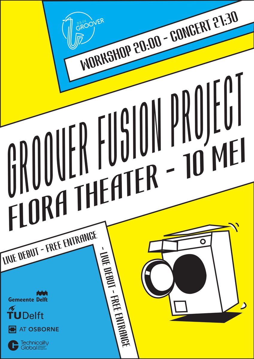 Tomorrow there will be a fusion concert at the @Floratheater performed by the Groover Fusion Project!
