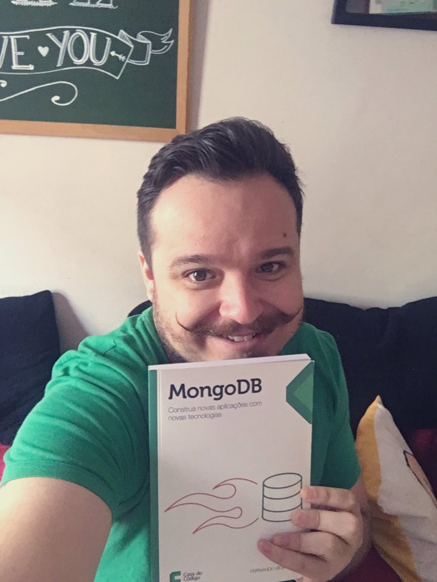 o_gabsferreira's tweet photo. Hora de sortear mais um livro da @casadocodigo! Dessa vez o de MongoDB do @boaglio :)

Regras pra participar:
1- dar RT nesse tweet
2- me seguir
3- preencher esse form: https://t.co/iQtrI4jKAZ

Pra saber mais sobre o livro: https://t.co/wtlgZ2cPbc https://t.co/9oknuamWwQ