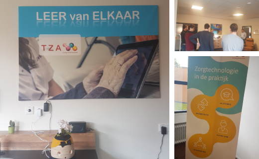 Vanochtend bezochten wij met #studenten en hubeigenaren <a href="/TZAtweet/">Technologie & Zorg Academie (TZA)</a> in #Enschede. Hier kregen wij inzicht in de nieuwste #technologie gericht op behoud van #zelfstandigheid en #zelfredzaamheid in de thuissituatie. Erg interessant om zorg van deze kant te bekijken!