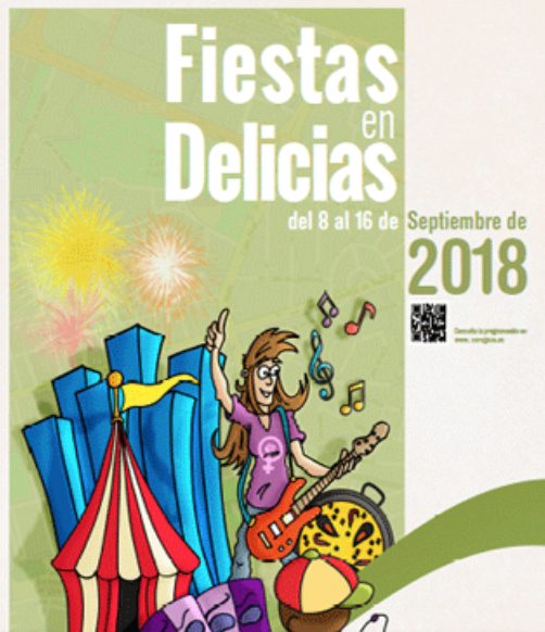 Las próximas #fiestas del #barrio de #Delicias serán en #septiembre pero ya están buscando un bonito #diseño para su #cartel anunciador ... ¿Te animas a participar en el #concurso? 🎪🎨🎭👍
Toda la información aquí: ow.ly/UaA830oFOBN