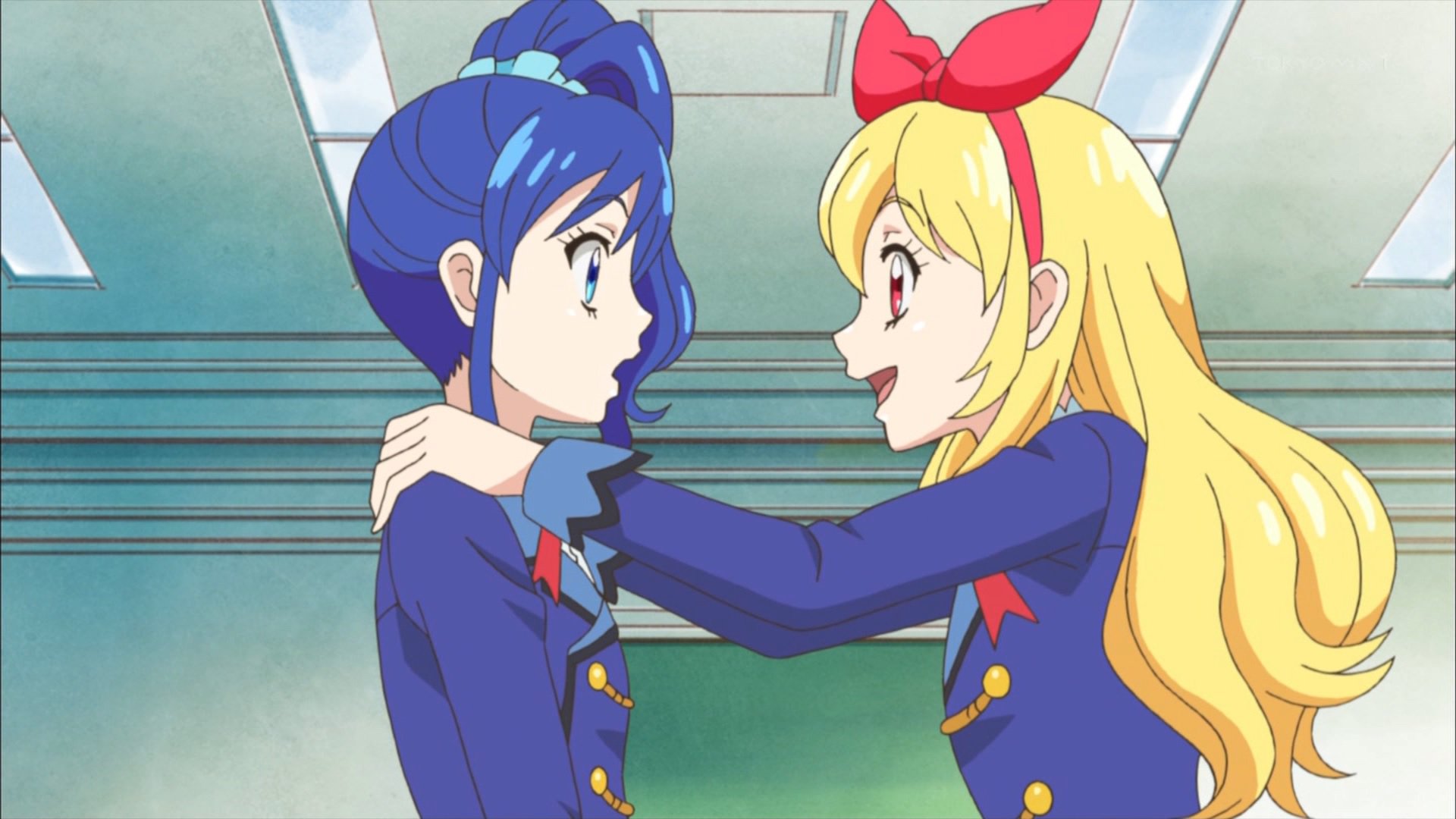 めにー アイカツ 2話続き あおい姐さんの言葉を借りるなら全体的に史料価値が高かったですね その中でもやっぱり星宮いちごと神崎美月のこの構図は別格 Aikatsu アイカツ T Co Nw080mz8jc Twitter