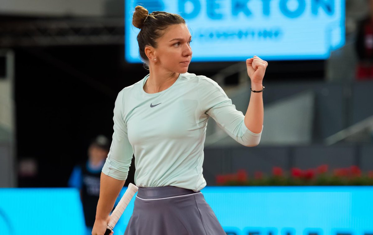 Simona Halep Avanza Con Paso Firme En Madrid