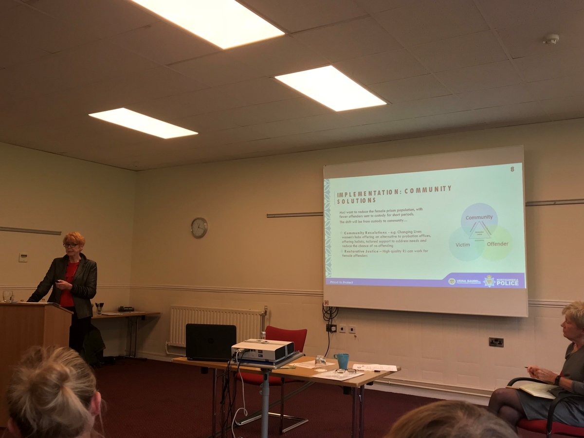 KSSPS_Sussex's tweet photo. We've sent one of our SPOs and two of our POs to the @ProbInstitute Female Offender Strategy conference today in Birmingham. We're hearing reports of some very interesting talks, including this one from @VeraBaird #NPS #Sussex #FemaleOffenderStrategy https://t.co/4iUnX3Pndr