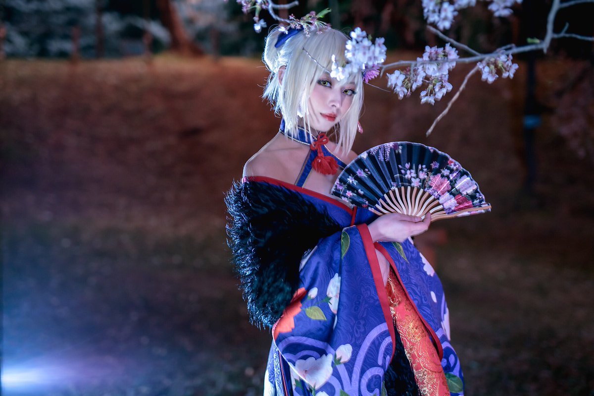 コスプレ】 . fate / セイバーオルタ花魁ver. . Photo📸祭火様