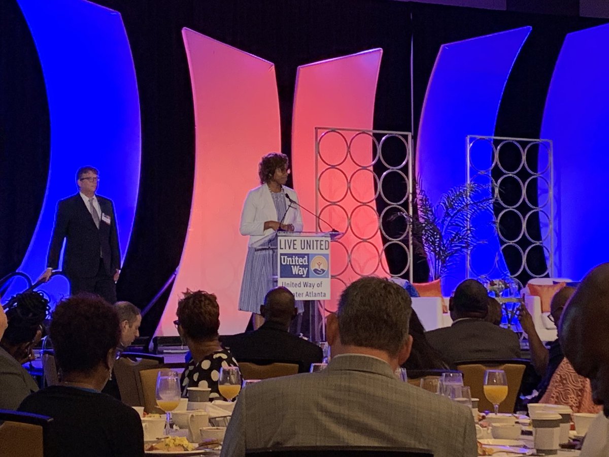 gstreat's tweet photo. Listening to my friend & colleague @measure2bbetter discuss #childwellbeing at United Way's #stateofthechildren breakfast #unite2thrive #unitedwayatl https://t.co/Dz6MTuwgI2
