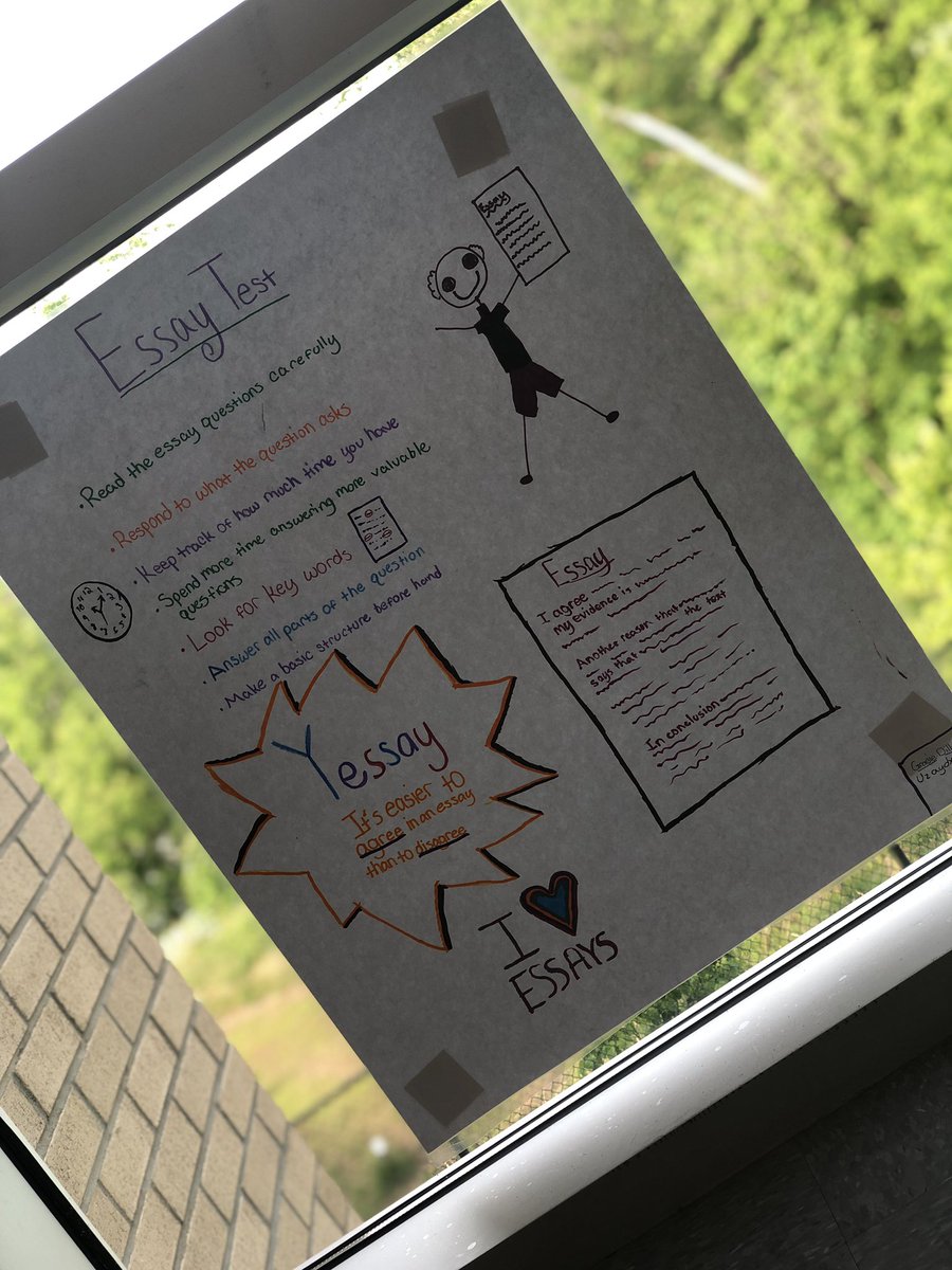 AMSCougars_AVID's tweet photo. Getting worried about tests? AVID has some tips &amp; tricks for you! #thisisavid #cougarprideavl #theACSWay https://t.co/XzSgqL4MPA