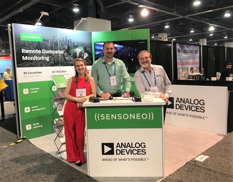 _Sensoneo_'s tweet photo. Sensoneo's remote #dumpstermonitoring reduces costs, optimizes #wastecollection routes and automates #proofofservice. Get first hand experience with #smartwaste solution deployed in 30+ countries at @Waste_Expo in Las Vegas! Stand no 5606! #nbiot #sensors #wastemonitoring https://t.co/XxxKkb1vtO