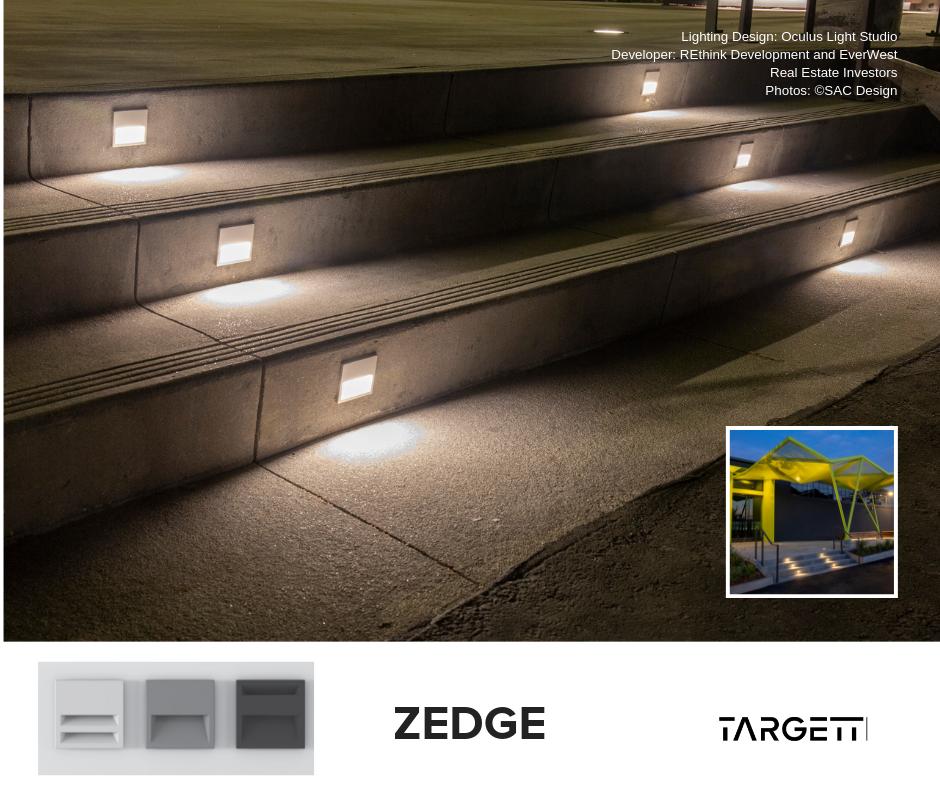 targetti_usa's tweet photo. Stairway Accents
Crafted with a specially designed linear LED module, #ZEDGE delivers uniform step lighting illumination in a choice of 3000K and 4000K. 
Targetti USA.   Oculus Light Studio #OculusLightStudio. View Project Profile - https://t.co/VVaO4FU8pi https://t.co/70OpEXHAla