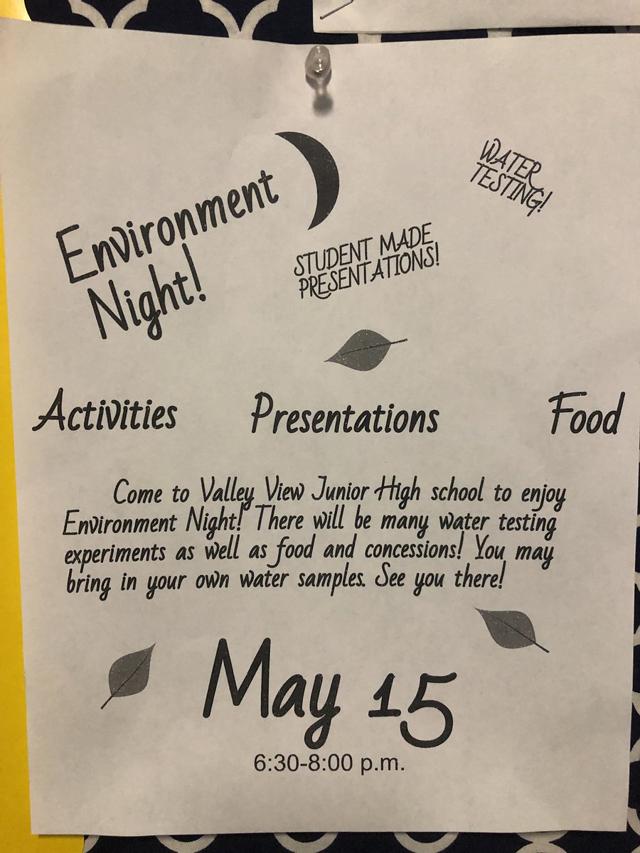 Nicholethomas41's tweet photo. @VVJHSpartans 7th grade students proudly present Environmental Night.  This is a community event. https://t.co/dB8jlIRqOV