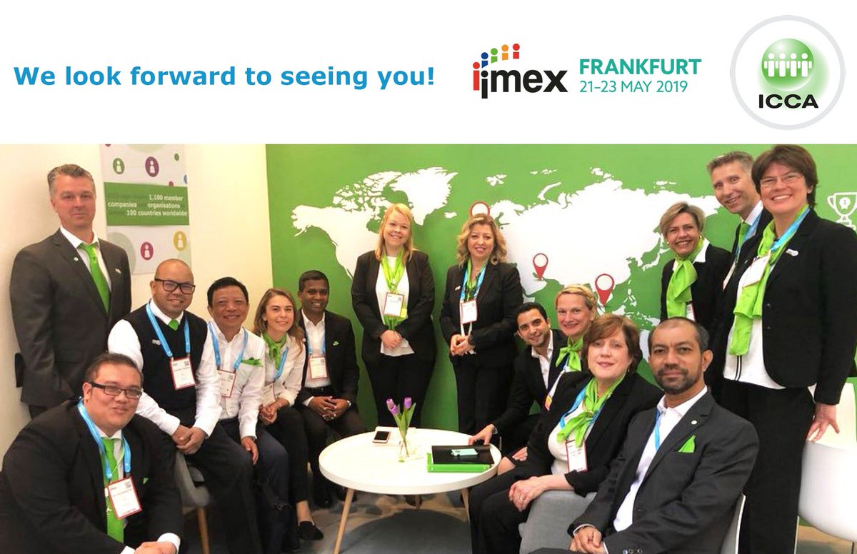 We can't wait to see the #ICCAFamily at #IMEX19! Meet us at stand A500 &amp; join our activities throughout the show to get updates on our exciting future plans. Mark the dates &amp; times in your calendars! 🗓️

Find out more about our IMEX events➡️ imex.iccaworld.org #ICCAWorld