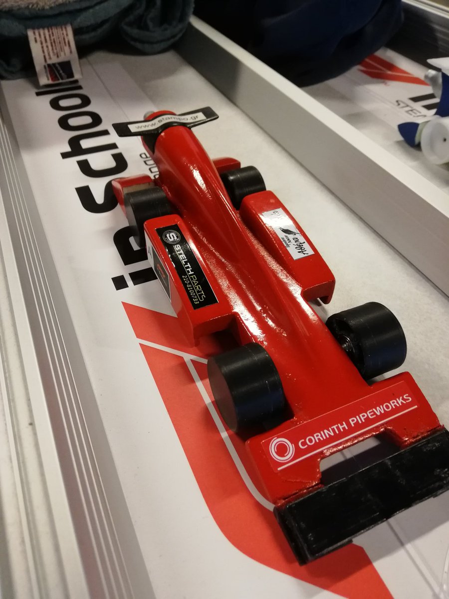 Racing day today and our team is looking good! 💪

@F1inSchools_GR