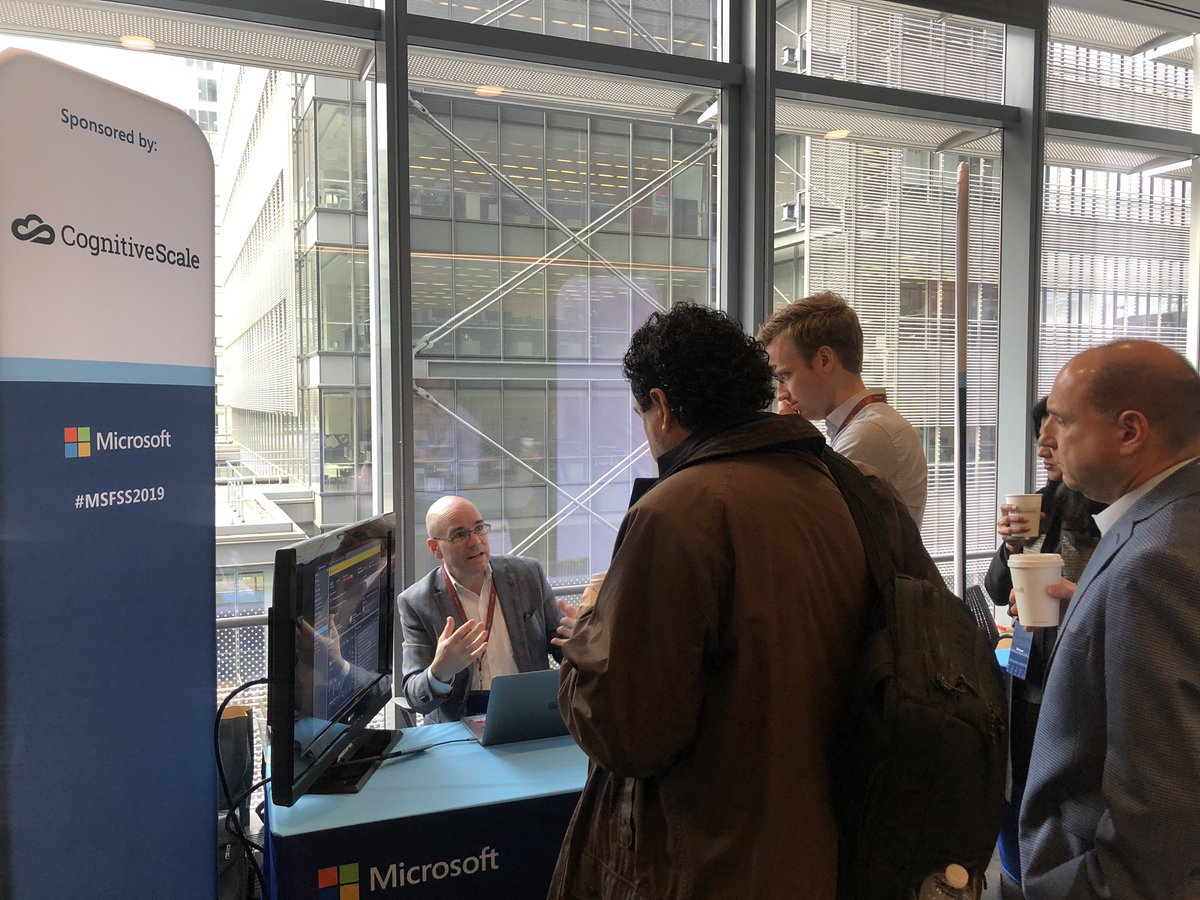 CognitiveScale's tweet photo. Are you at @Microsoft’s #FinancialServicesSummit in New York? Come find us to learn about practice, scalable, trusted #AI! #youandaiwillchangetheworld #microsoft #fss https://t.co/neZruQ87ur