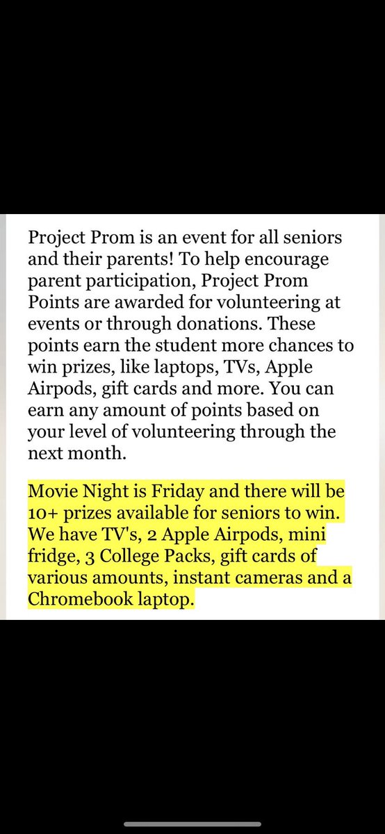 SHS Class Of 2019 tweet media