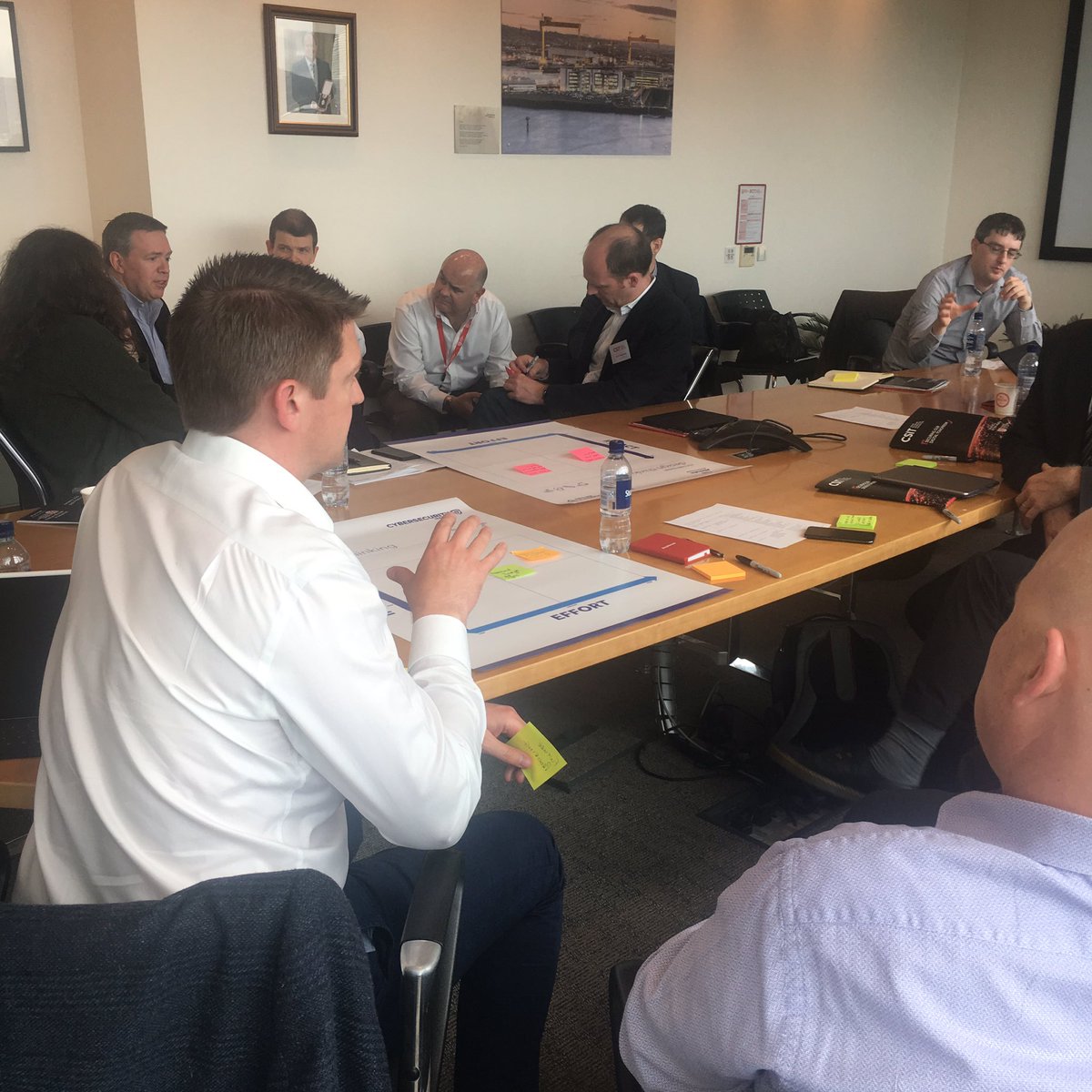 judithmm's tweet photo. Breakout session on ‘Big Data and Advanced Analytics in Cyber Security’ underway at #belfast2019 @CSIT_QUB led by @AllstateNI https://t.co/8IZ1tz57kf