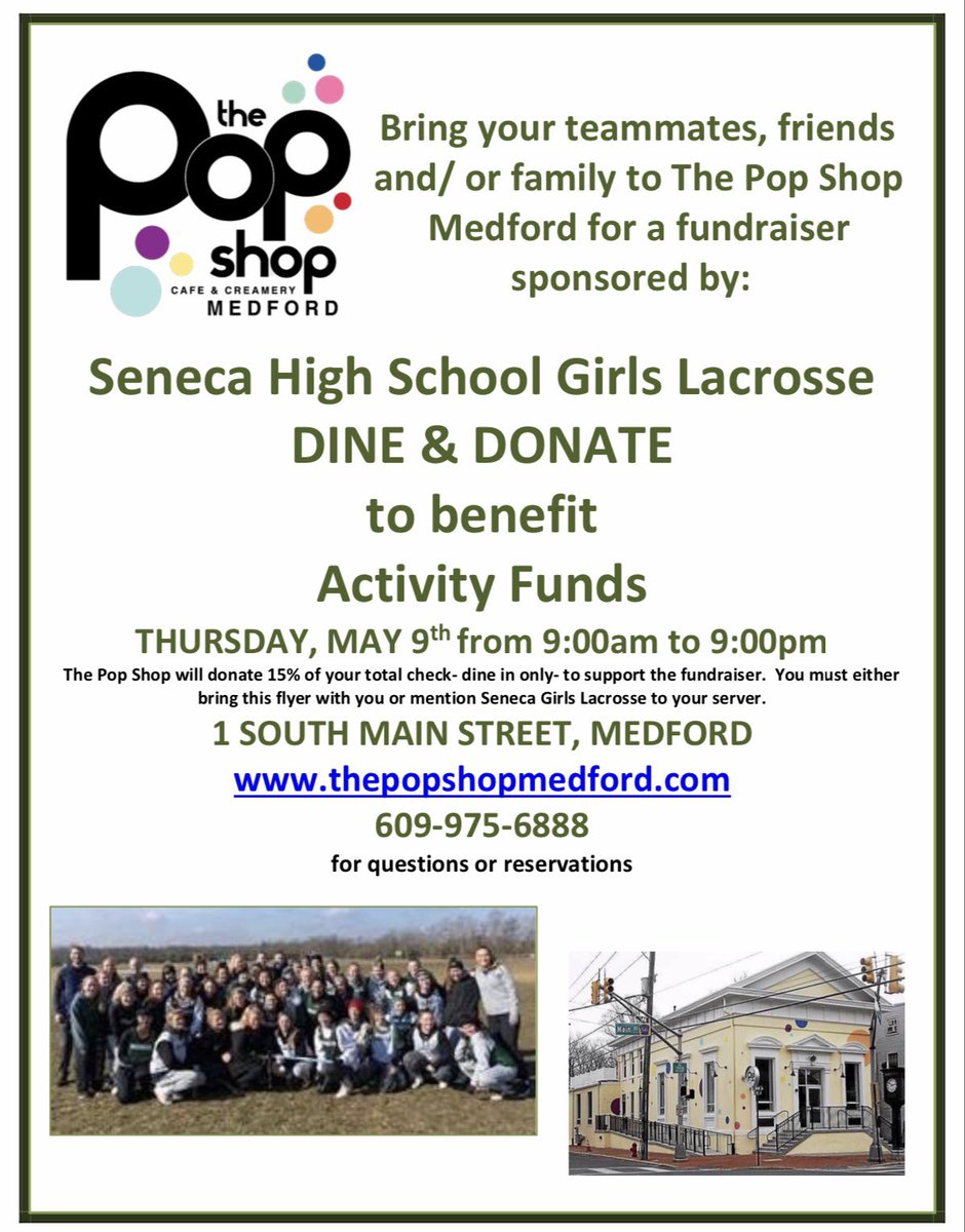 DINE AND DONATE all day at the Pop Shop!! 9am-9pm spread the word &amp; come out to support!! (make sure to show this picture or a flyer)