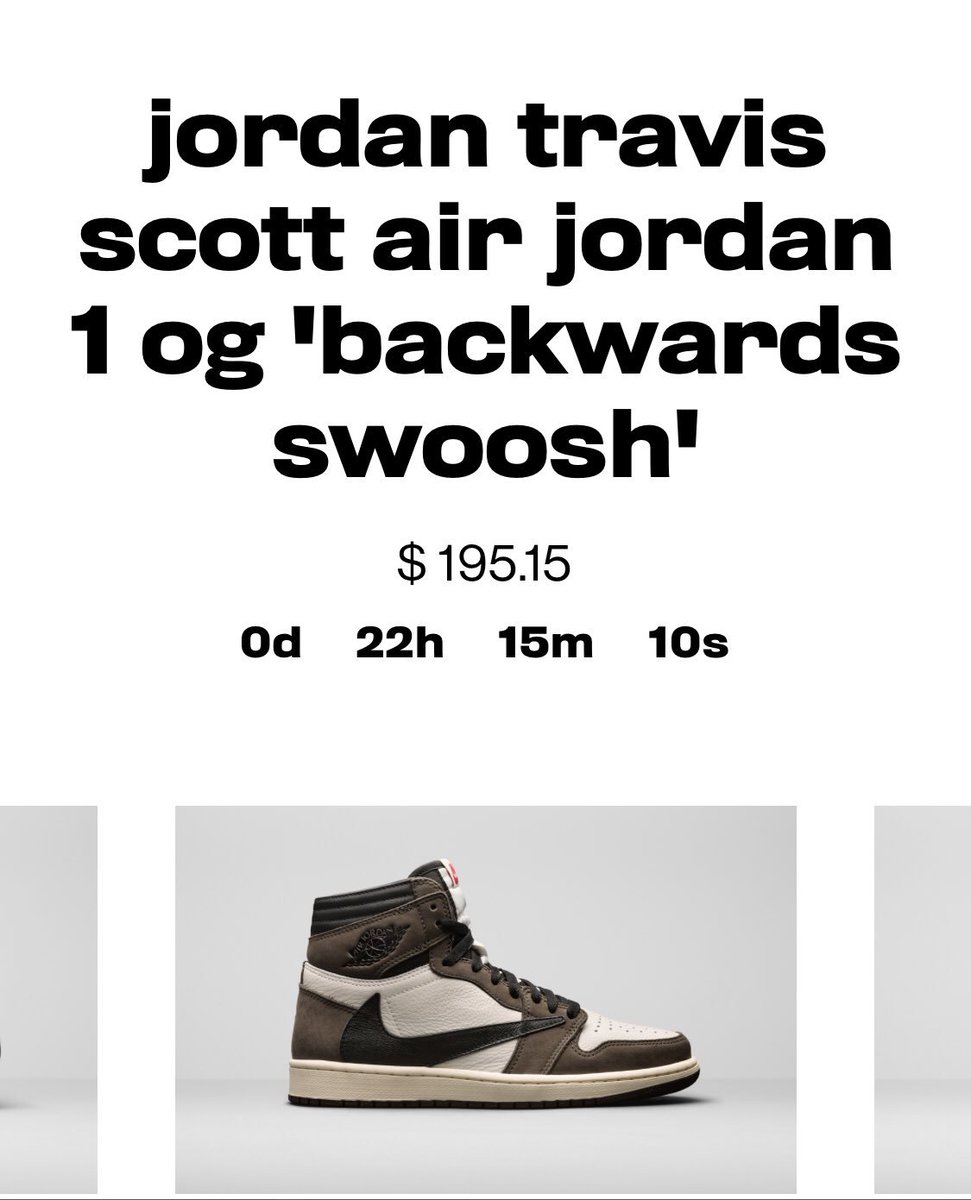 jordan 1 travis scott online raffle