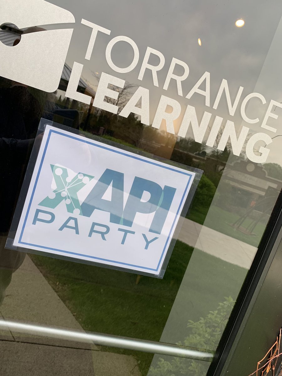 DuncanWIV's tweet image. It’s the 10th #xapiparty at @tlearning - let’s get this party started #xapi #xAPICohort