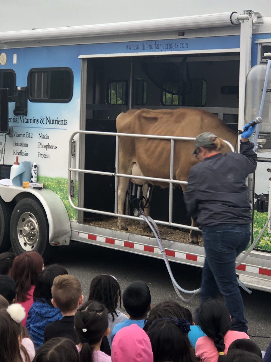 RLC_Hernandez's tweet photo. Thank you to SouthLand Dairy Farmers for teaching us about the dairy process! @RLCPrincipal #RPC19 https://t.co/u5DWPv8aNl