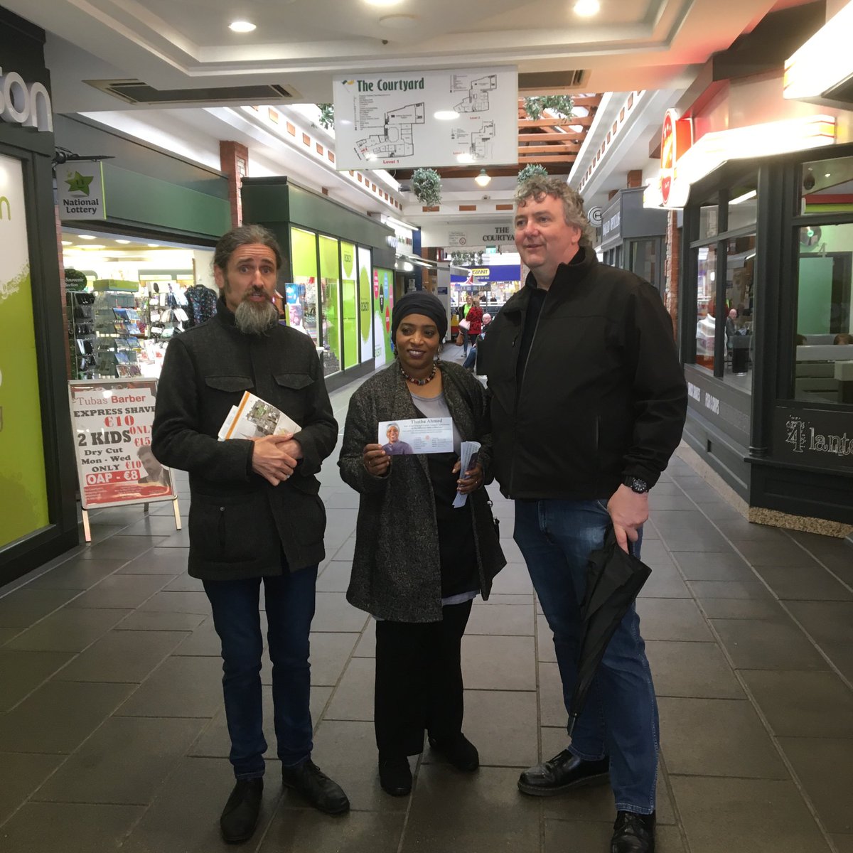 SharonMcMenamin's tweet photo. @VoteThoiba #LE19 with independents @lukeming #MEP19 & @ThomasPringleTD https://t.co/lvErtr60ca