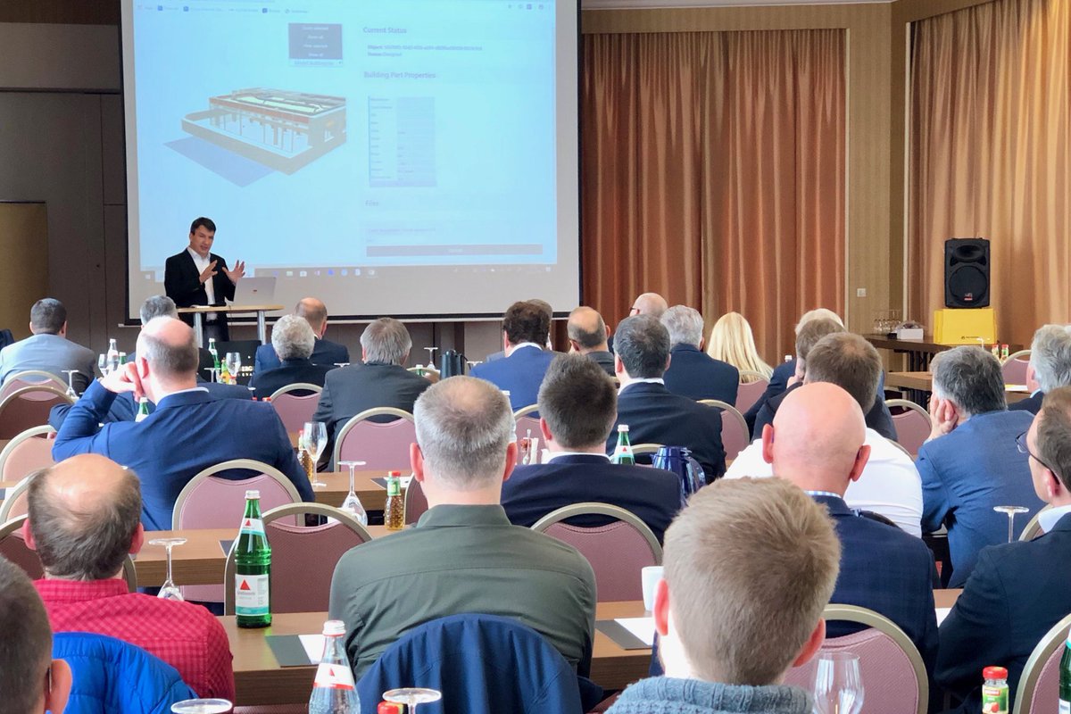 Dr. Sven Herbert eröffnet den #BTGA-Verbandsnachmittag in Bad Neuenahr mit einem Vortrag zu #BIM.