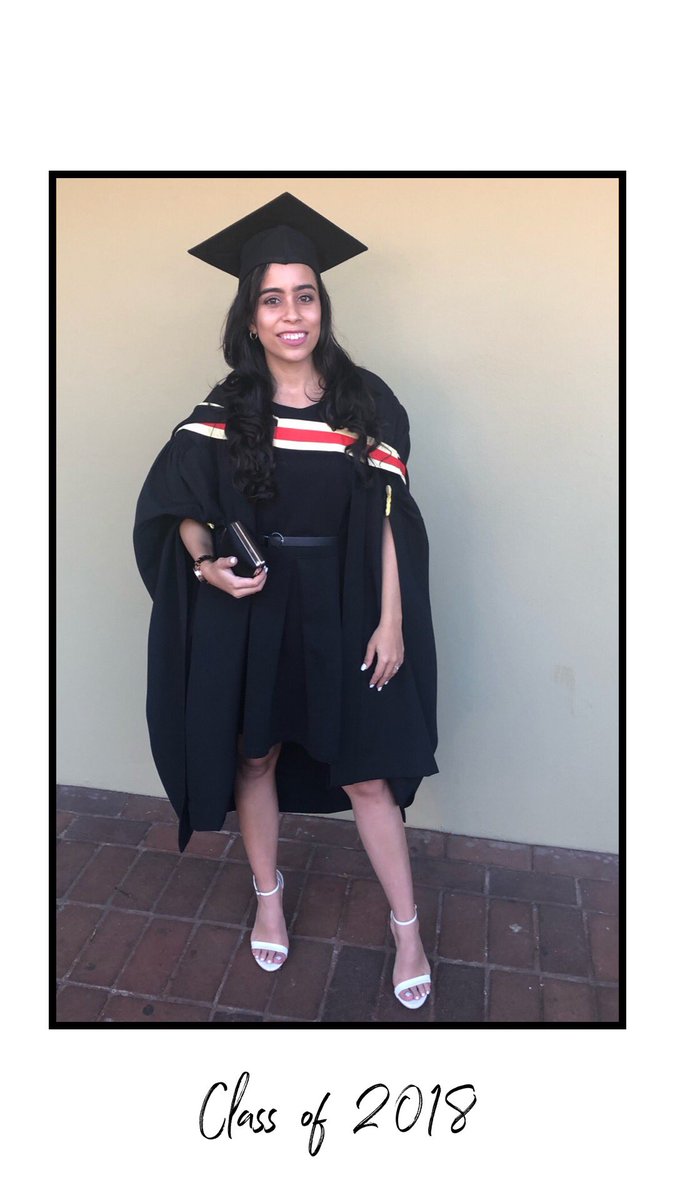 mmmmmmMegan's tweet image. Today I graduated ❤️ Proud to be 1 of 3 Masters graduates at the ceremony today 👩🏻‍🎓  #DUTGrad19