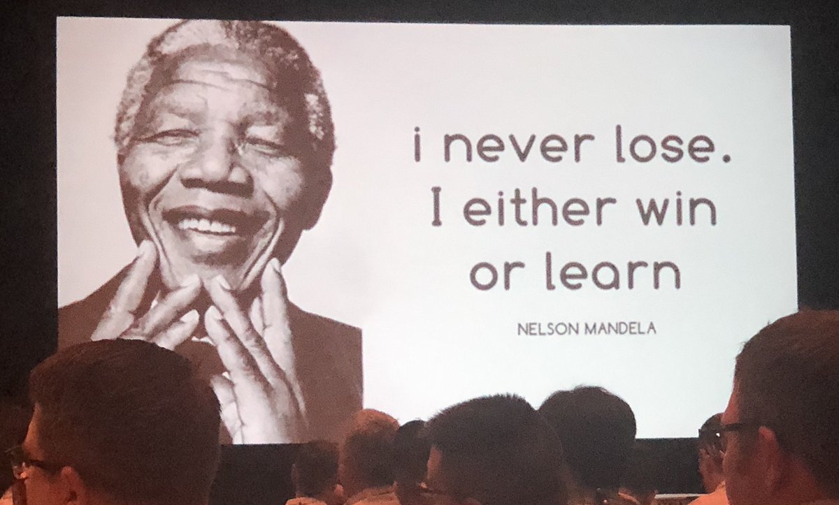 valchoward's tweet photo. “Leaders need to be cognizant about what they celebrate.” “Every loss is an important data point.” — just a couple of the awesome learnings from Sonya McCullum Roberts at #PPSATL19 https://t.co/HhPlitUZoV