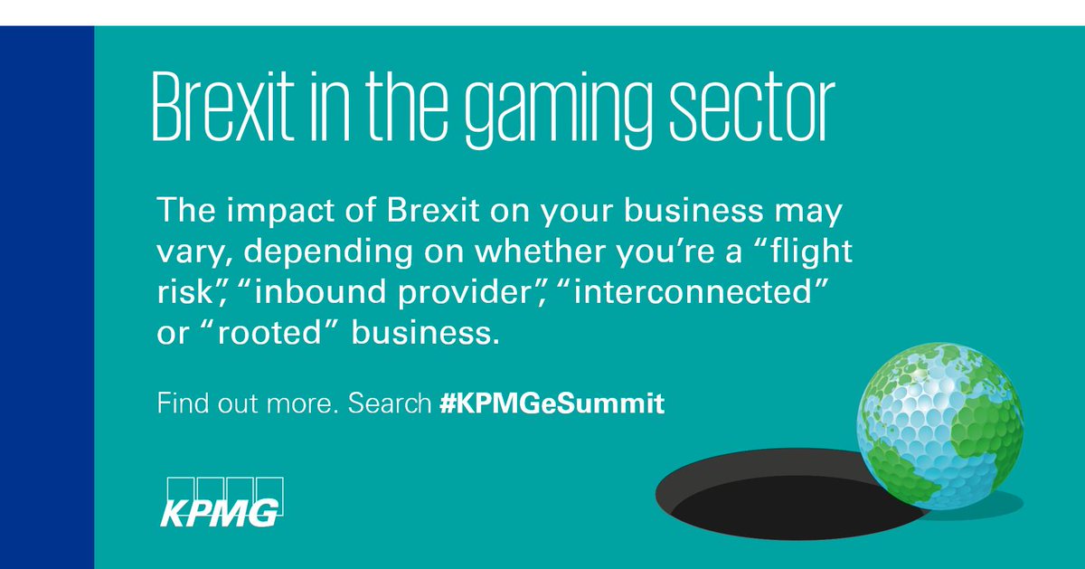 KPMG Gibraltar (@kpmggi) on Twitter photo How will #Brexit impact the #gaming industry in Gibraltar? Join the conversation at the Gibraltar #KPMGeSummit led by <a href="/MarkJohnEssex/">Mark Essex</a> How will #Brexit impact the #gaming industry in Gibraltar? Join the conversation at the Gibraltar #KPMGeSummit led by <a href="/MarkJohnEssex/">Mark Essex</a>