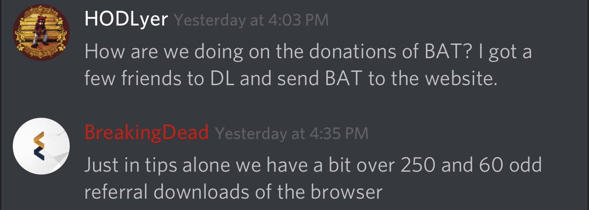 UserEcc's tweet image. The power of @brave. @project_ecc earning funds in under a week. 

#CryptoNews