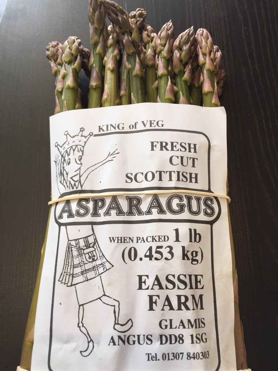herbiedinburgh's tweet photo. Just arrived. Currently in short supply. Reserve your bunch today. £7.25 each. #eassiefarm #asparagus #5aday #eatyourgreens https://t.co/8MSnfdeBO4