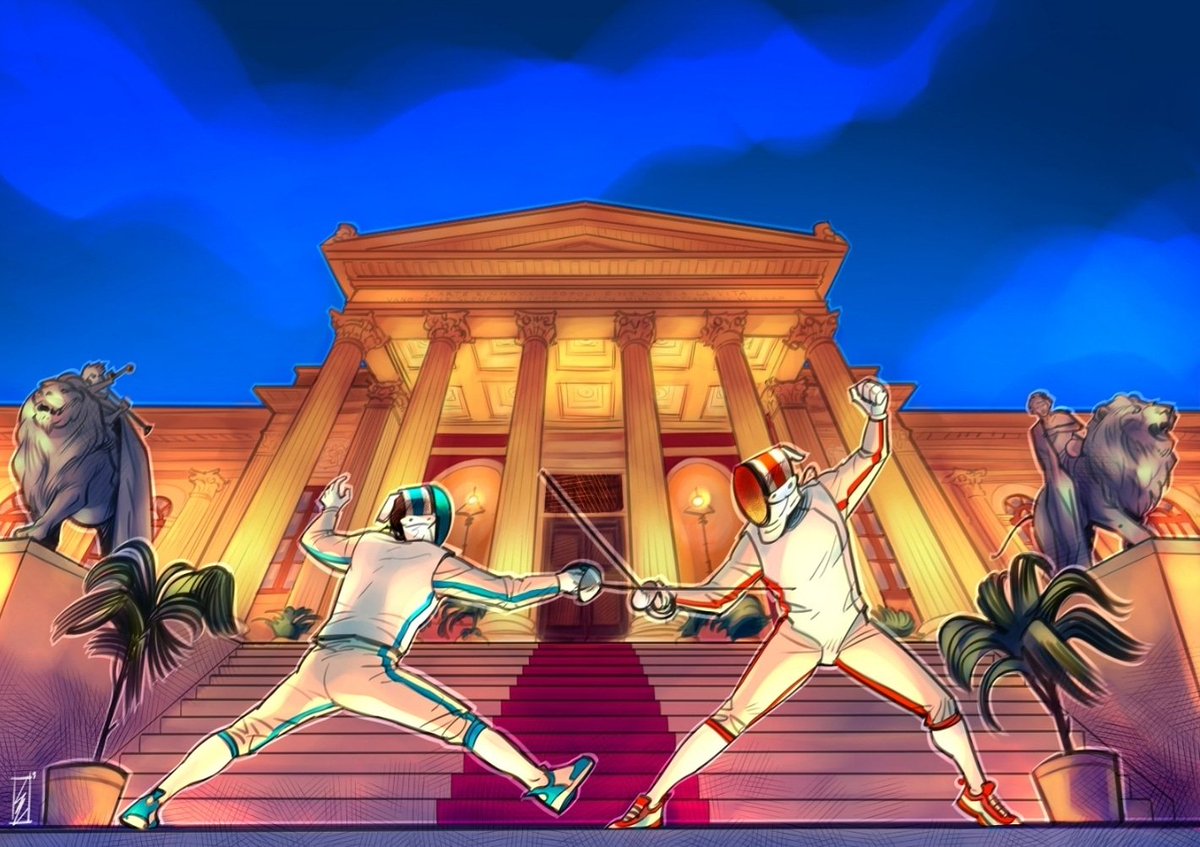 #FencingComics vol.I: prosegue il countdown verso gli Assoluti di #Palermo2019! Ecco la prima puntata dei nostri fumetti “speciali” realizzati dal disegnatore palermitano Ludovico Lo cascio
<a href="/teatromassimo/">Teatro Massimo</a> 🤺
