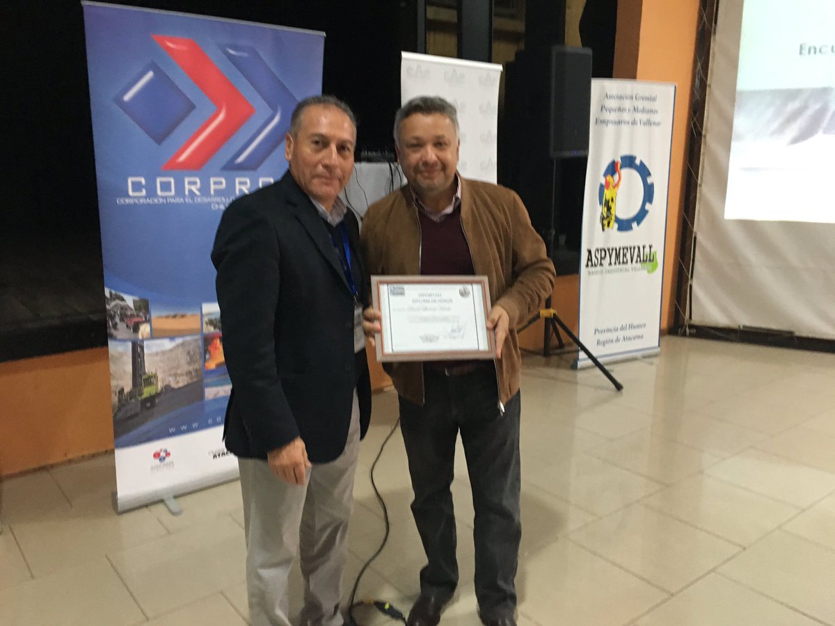 CORPROA's tweet photo. [Ahora] Felices y orgullosos de ser parte de un inédito encuentro entre provedores y dos empresas clave para #Atacama y la Provincia del #Huasco @CAP_Mineria y #NuevaUnión #aspimevall #vallenar #huasco #freirina #altodelcarmen https://t.co/7WQKo3JdL7